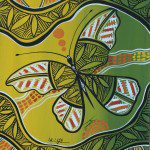 Butterfly (lime green)